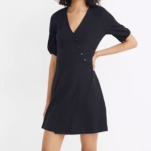 NWT Madewell Cross-Front Button Dress
